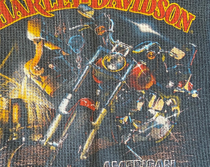 Vintage Harley Davidson Thermal
