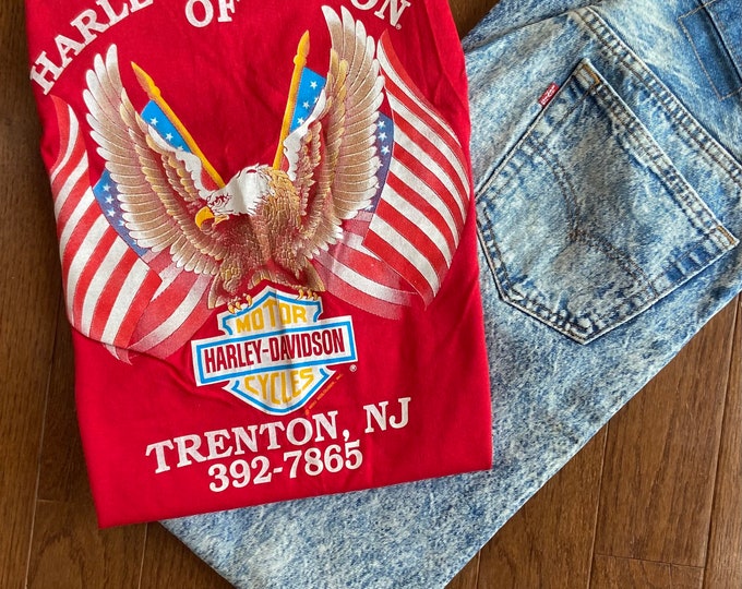 1990 Harley Davidson Trenton NJ Tee