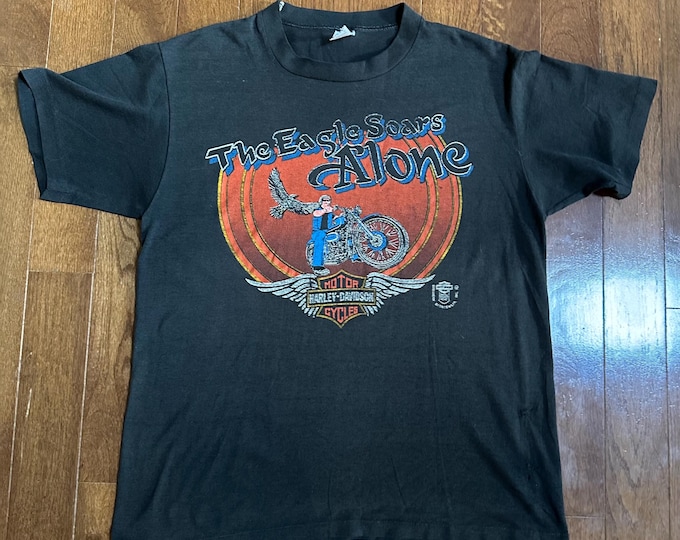 1980S The Eagle Soars Alone HD Tee