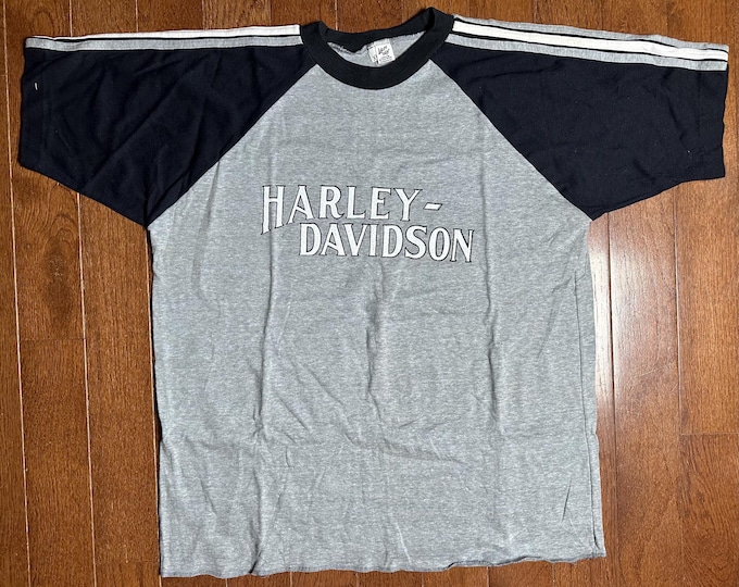 Vintage 80s Harley Davidson Chosa’s Tempe Arizona Raglan