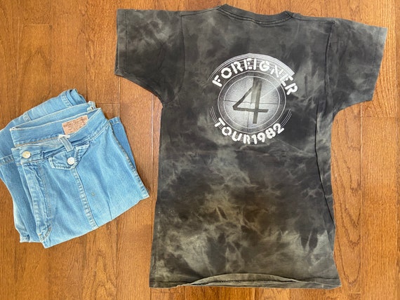 1982 Foreigner Tour Tee - image 4