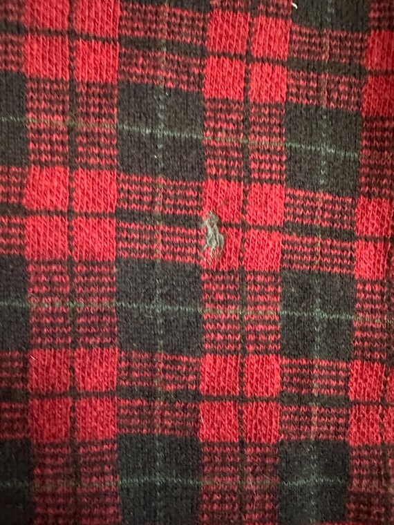 1990s Polo by Ralph Lauren Wool Plaid Shirt - image 3