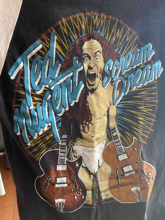 1980 Ted Nugent Raglan - image 3