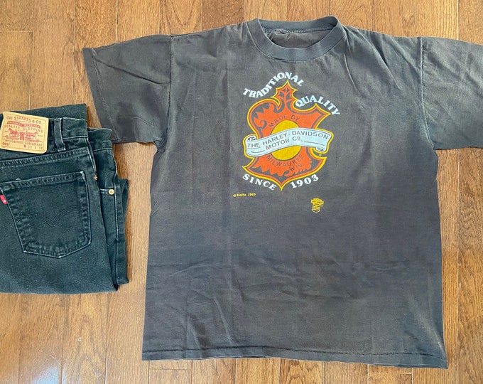 1983 Harley Davidson Traditional Quality Since 1903 Tee