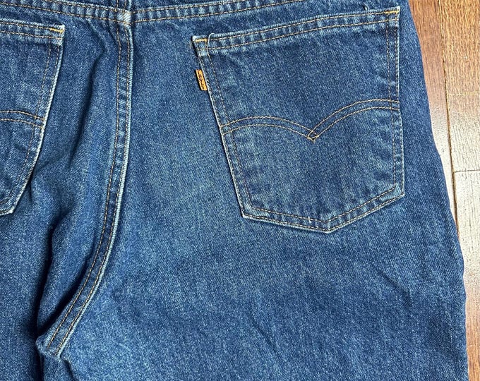 Vintage Levi's 517 Orange Tab Bootcut Jeans