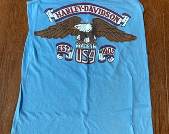 1970's CA Harley Davidson Tank
