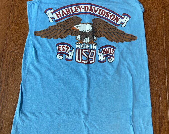 1970's CA Harley Davidson Tank