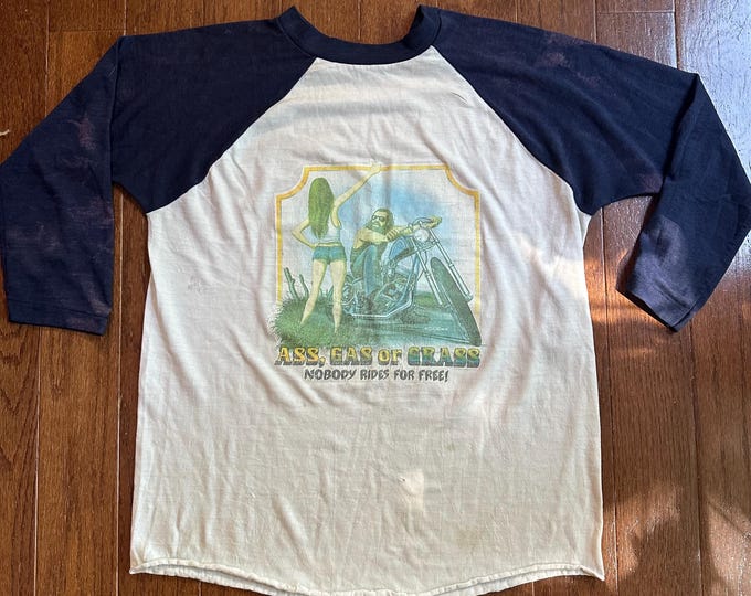 1978 Roach Ass, Gas, or Grass Raglan