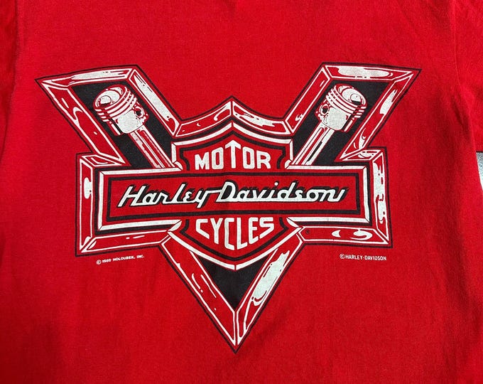 1989 Harley Davidson Chicks Tee
