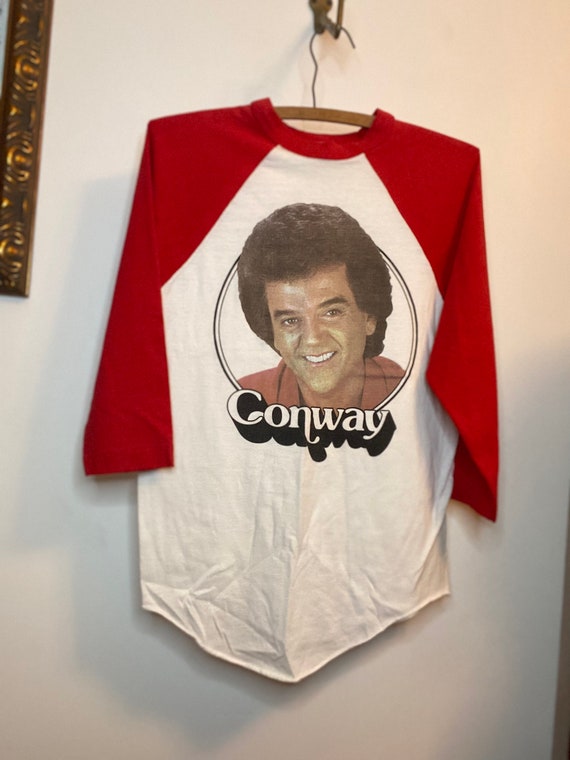 Vintage Conway Twitty Raglan - image 1