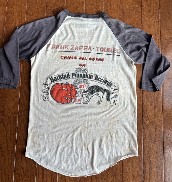 1980 Signed Frank Zappa Raglan - image 6