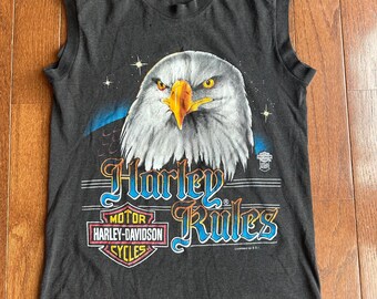 1980s Harley Rules Cut Off