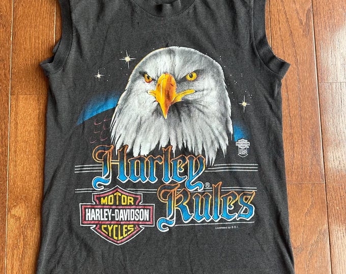 1980s Harley Rules Cut Off