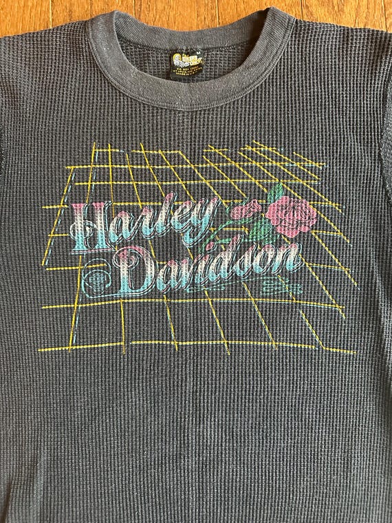 1980s Harley Davidson Rose Thermal