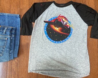1986 ZZ Top Afterburner Tour Raglan