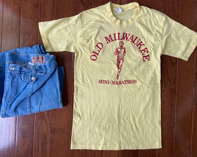 Vintage Old Milwaukee Mini-Marathon Tee