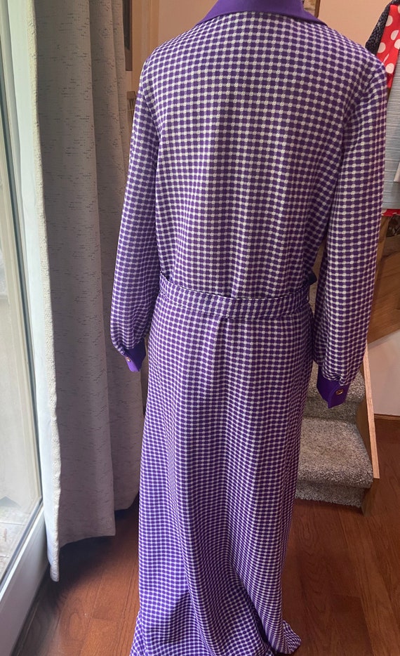 1960's Purple Daphne Dress - image 4