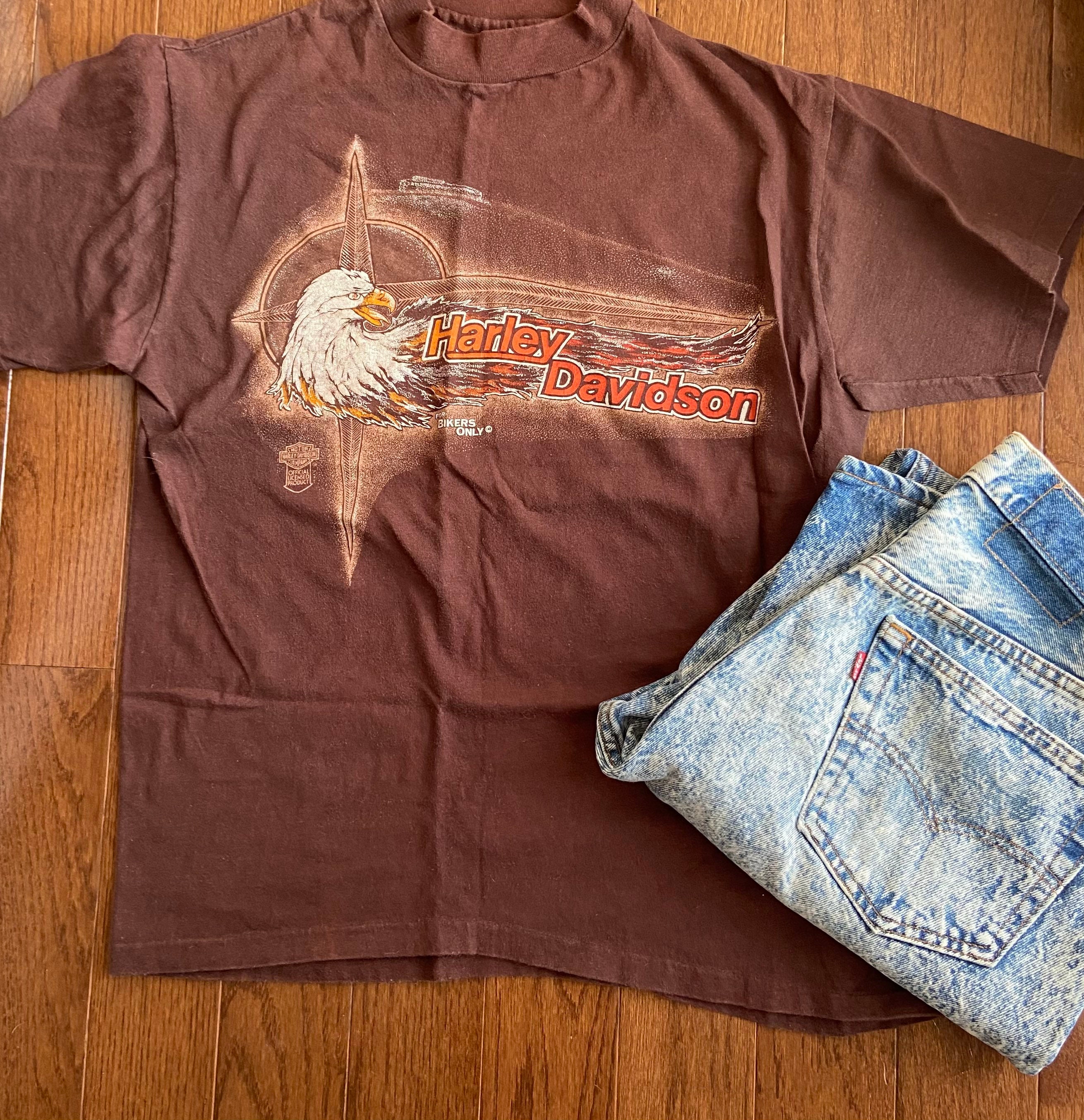 1980's Harley Davidson For Bikers Only Tee