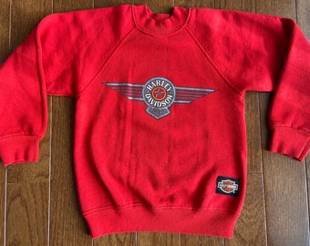 Vintage Kiddo Harley Davidson California Pullover