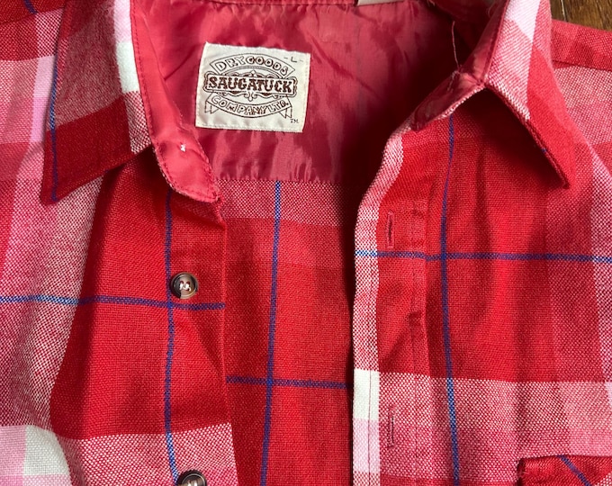 Vintage Dry Goods Saugatuck Plaid Flannel