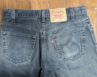 Vintage Levi's 505 Black Made in USA Jeans