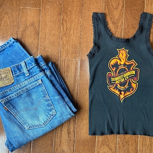 Vintage Made By The Harley Davidson Motor Company Tank Top