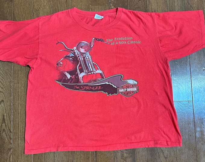 1980s Springer Cropped Shirt