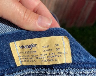 80's Wrangler Tag Still on Jeans - Etsy