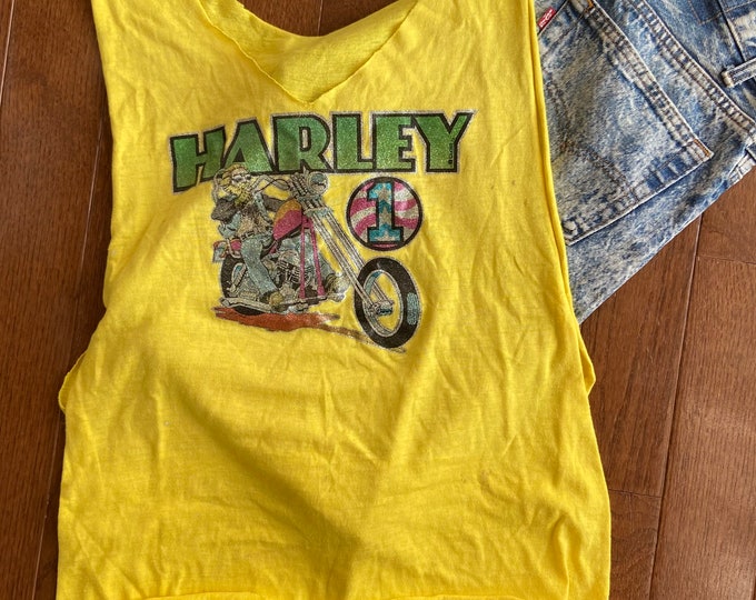 1970's Cut Up Halrey Tee