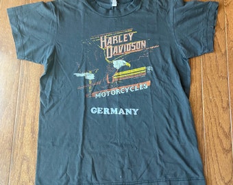 1984 Harley Davidson Motorcycle Germany T-shirt
