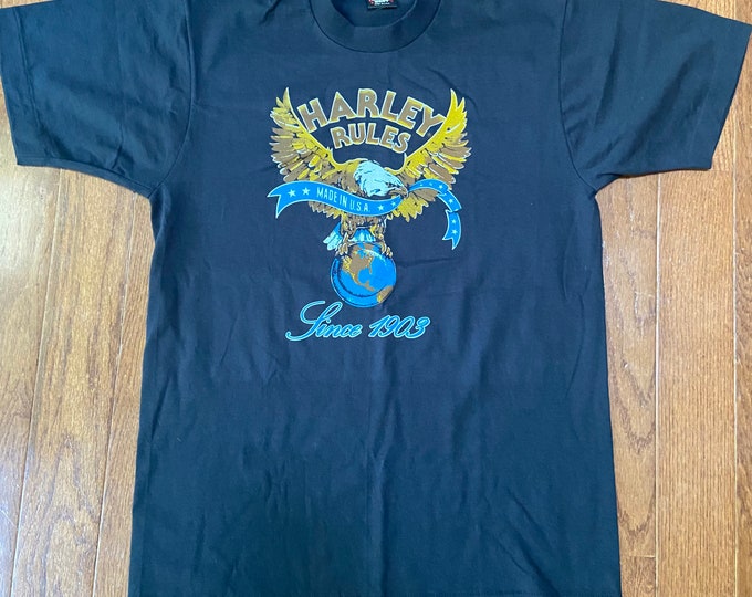 1980's Harley Rules Since 1903 Tee