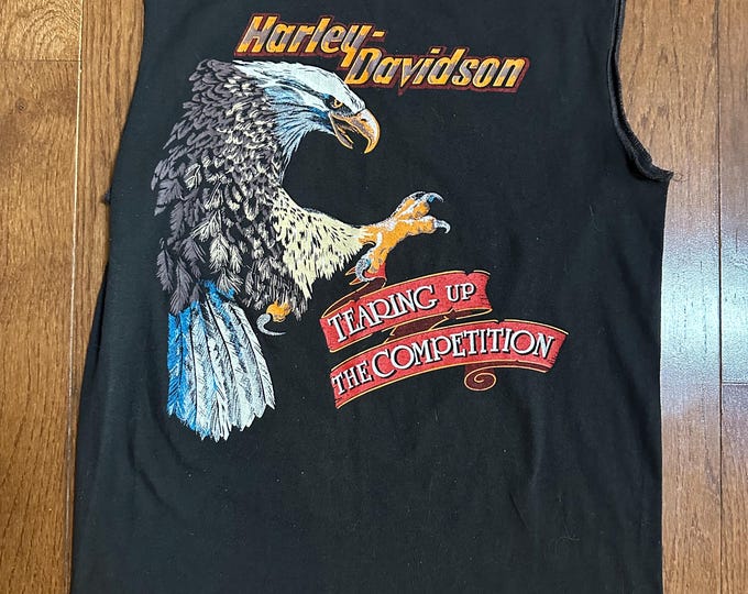 Vintage HD Tearing Up the Competition Tee