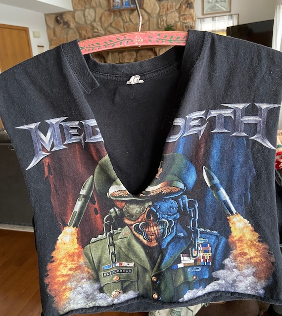 90's Megadeth Crop Top