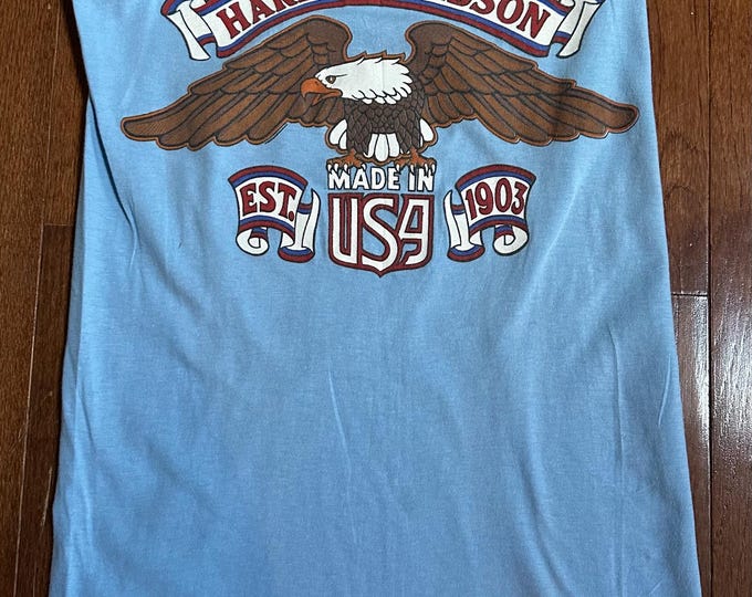 1970s CA Harley Davidson Tank