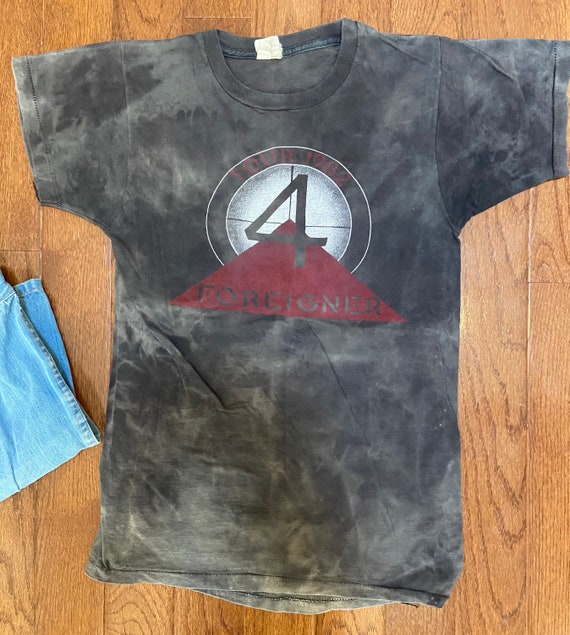 1982 Foreigner Tour Tee - image 3