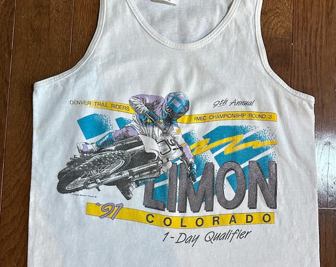1991 Colorado Dirt Bike Tank Top