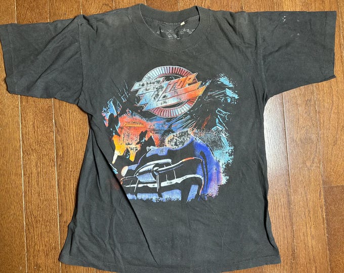 Vintage 1991 ZZ Top Recycler World Tour Single Stitch Concert T-Shirt