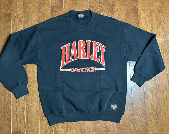 Vintage 1980s Harley-Davidson Crewneck Sweatshirt