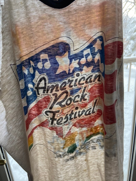 1984 American Rock Festival Tee - image 4