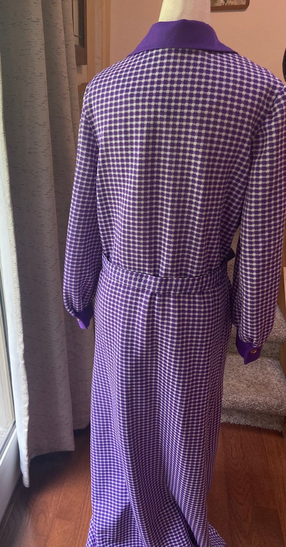 1960's Purple Daphne Dress - image 7