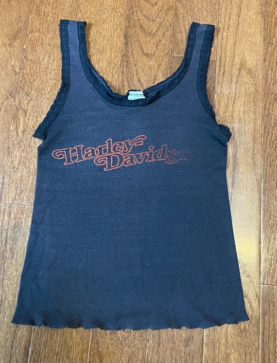 1980's Harley Davidson Tank