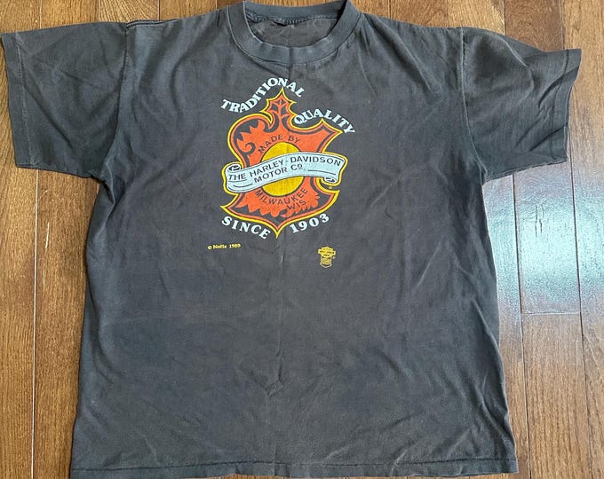 Vintage 1983 Harley Davidson T-shirt – Flagstaff, Arizona