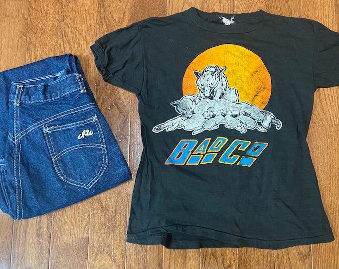1976 Run with the Pack Bad Company T-shirt