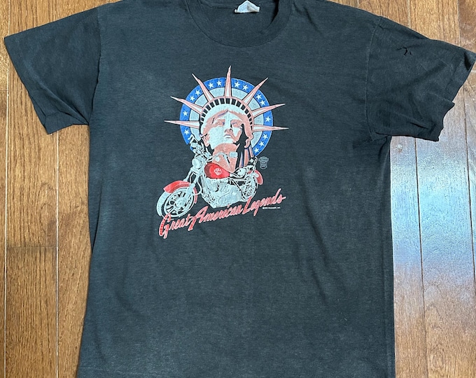 1980s Butter Soft Weaver Harley Davidson Tee
