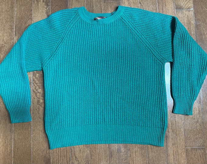 Vintage Moss Creek Trader Chunky Knit Sweater