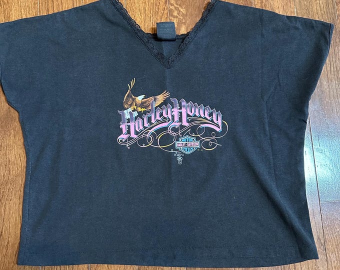 1987 3D Emblem Harley Honey Tee