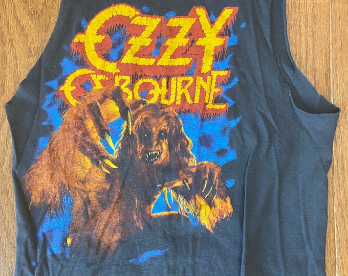 1984 Ozzy Osborn U.S. Tour Tee