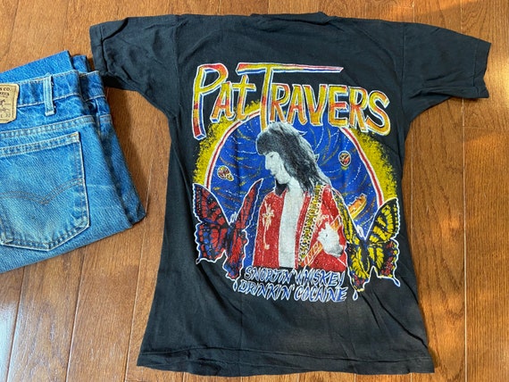 Vintage Foghat and Pat Travers Tee - image 4