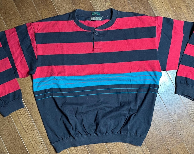 Vintage Shutter Creek by Levi Strauss Rugby Sweater