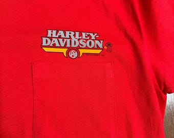 1988 Harley Davidson Pocket Tee